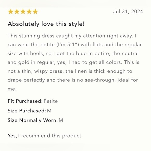 NWT Size L  The Ami Linen Halter Maxi Dress by Maeve - Picture 10 of 16